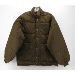 VINTAGE Big Smith Jacket Large Puffer Quilted Insulated Union Made